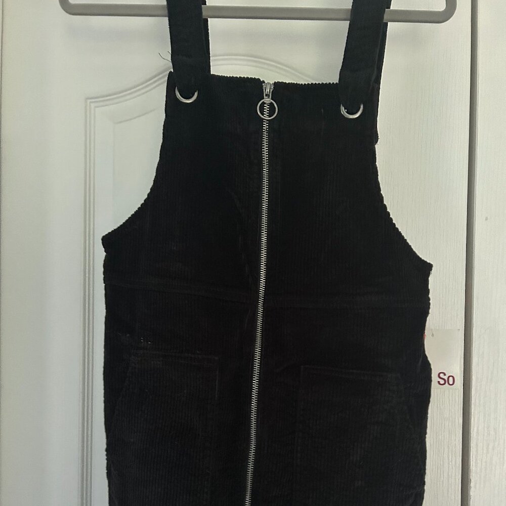 SO, girls corduroy romper/dress